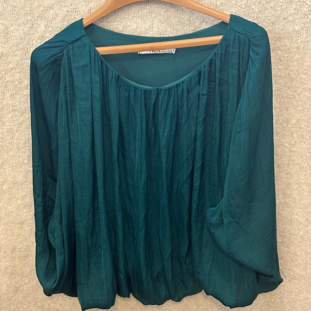 Chic Teal Blouse for Women